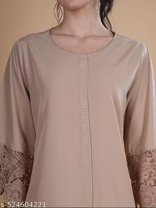 Women Casual Kurta Set/ Semi Formal Occasion Co-ord Set