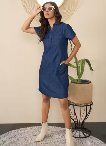 Woman Denim Dress