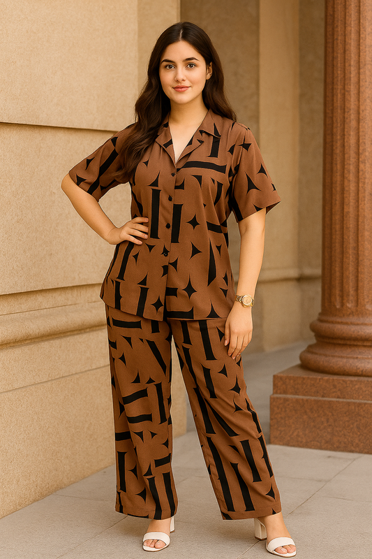 Classic Graceful Women Top & Bottom Sets