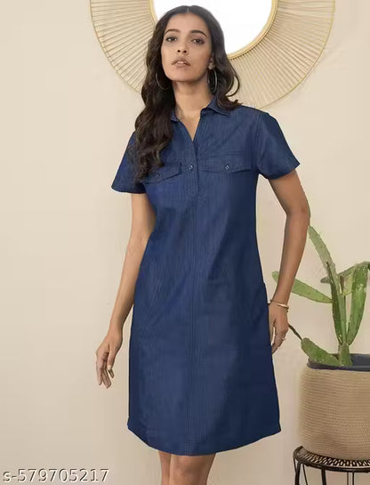 Woman Denim Dress